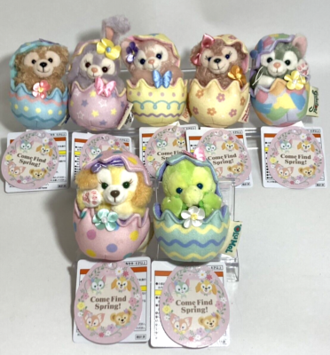 Tokyo Disney Sea Duffy And Friends Come Find Spring Plush Strap
