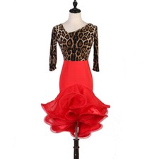 Latin Ballroom Competitio  n Dance Dress Modern Waltz Tango Standard Dress F474