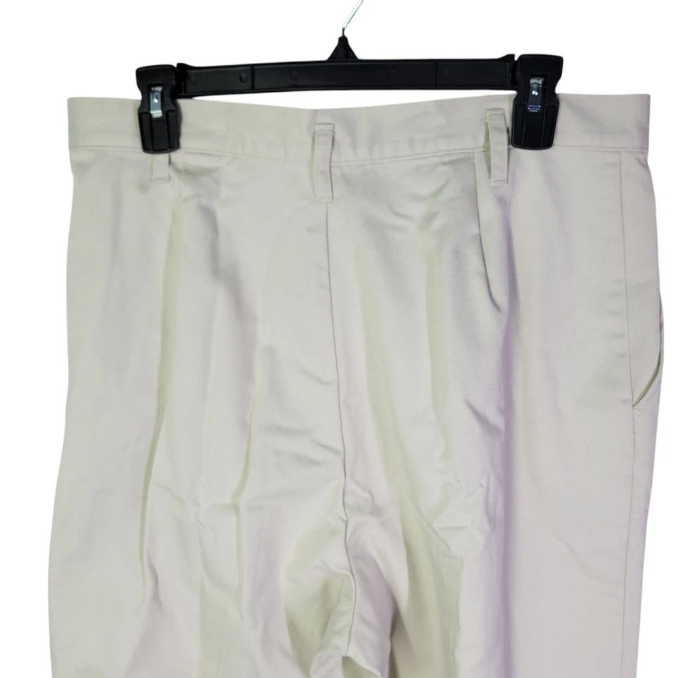 Модные женские брюки-чино Bug размер 16 высокие бежевые однотонные - Изображение 4 из 4