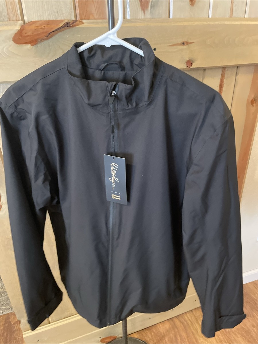 Veste De Pluie Imperméable Walter Hagen Homme, Noire, Taille L - Occasion