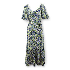 M&S Collection Floral V-Neck Midaxi Tea Dress Womens Ladies RRP £45.00