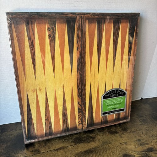 Springbok Puzzle Plus Series JIGSAW-GAMMON 500 pc Puzzle & Backgammon Set NEW! - Picture 4 of 12