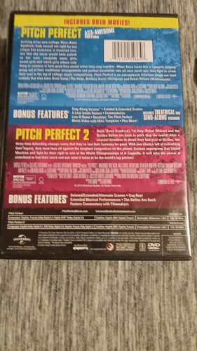 Pitch Perfect 2 Movie DVD Very Good D 61 - Picture 2 of 3