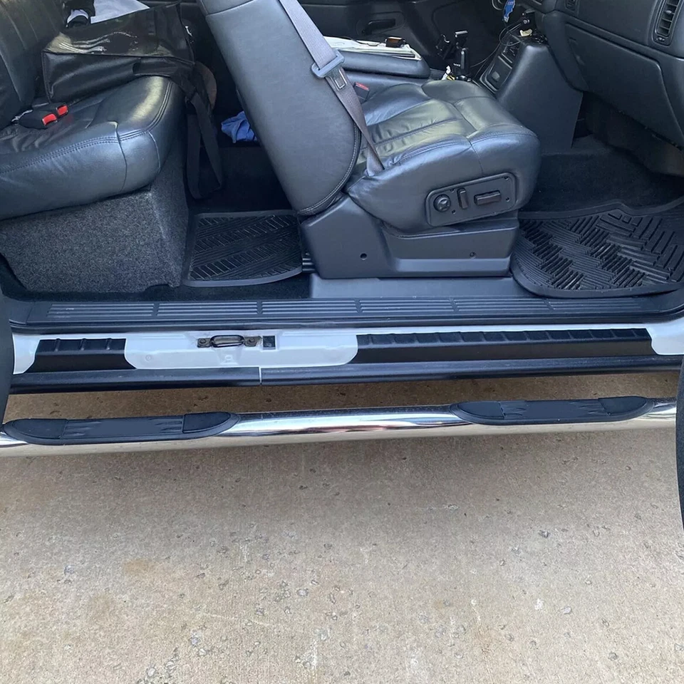 Rocker Panels Covers For 1999-2006 Chevy Silverado GMC Sierra Extended Cab 14068 - Image 3 of 4