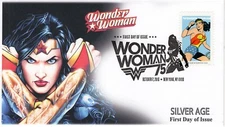AO- 5151-3, 2016, Wonder Woman,  Add-on Cover, First Day Cover, Pictorial Postma
