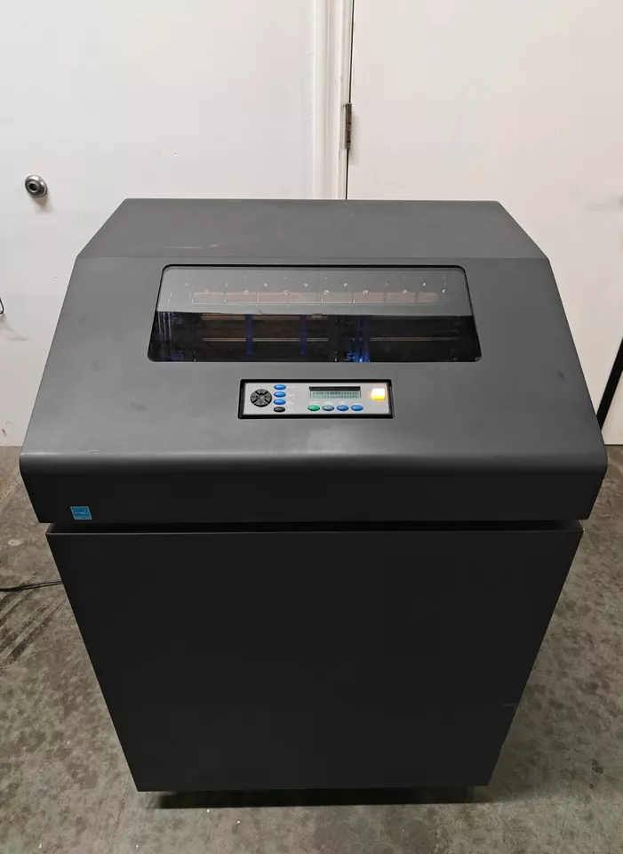 Printronix P7205 Cabinet Line Matrix Printer, 500 LPM - Ethernet, RS-232, serial - Image 2 of 4