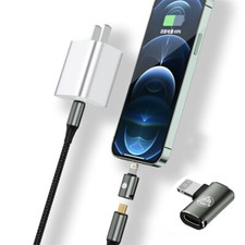 Charge Female to 8 Pin Male Adapter PD 20W 2x Pack USB-C Converter For iPhone