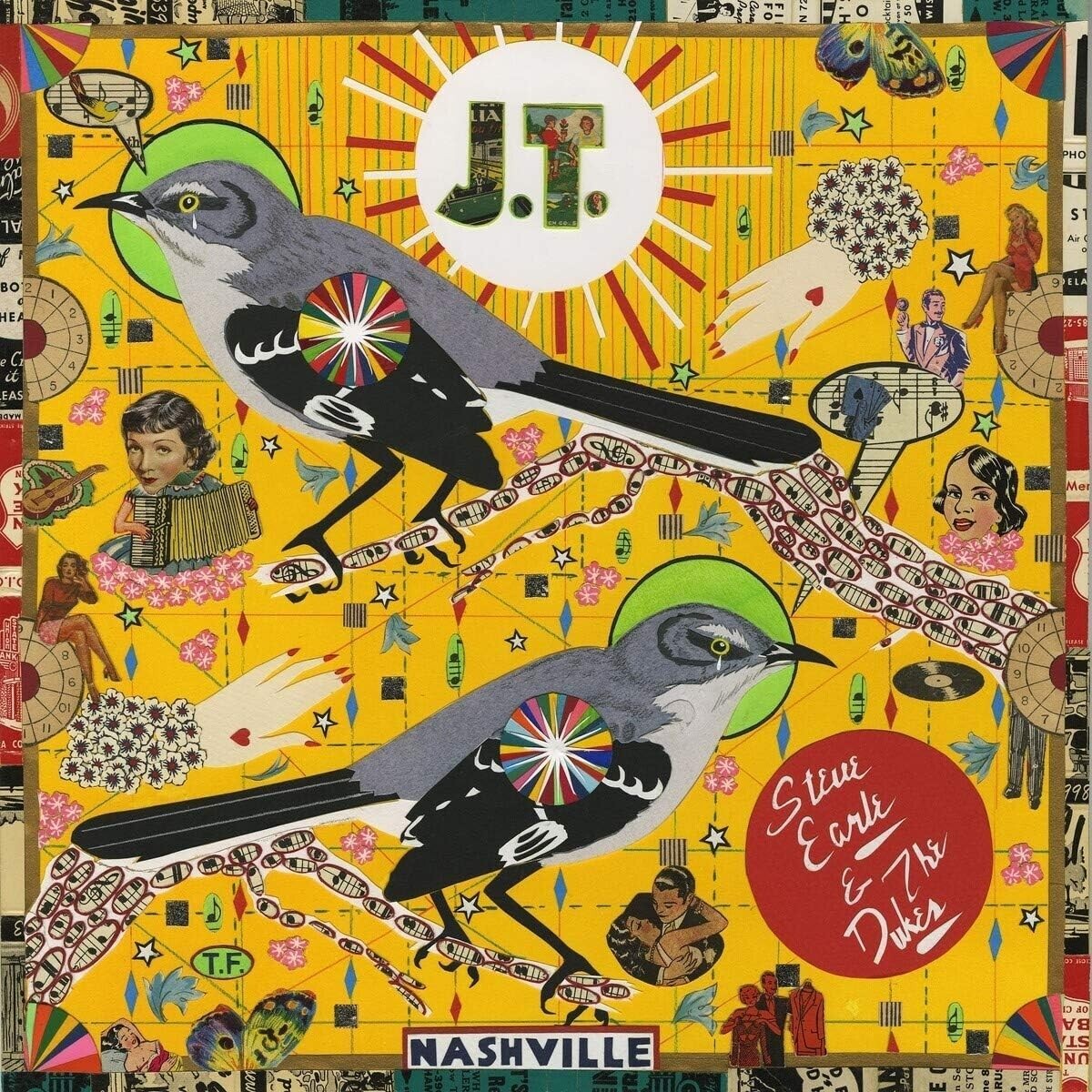 STEVE EARLE & THE DUKES : J.T.  (CD) DIGI NEW SEALED