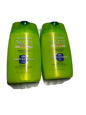 12 X Garnier Fructis Shampoo FORTIFICANTE 2 In 1 – Je 250 Ml, Für Kräftiges, Gepflegtes Haar