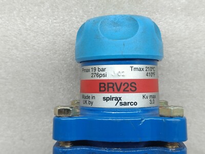 Spirax Sarco BRV2S 1'' Pressure Reducing Valve 19 BAR 276 PSI