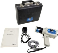 Mikron M80A-2FPH Handheld Digital Infrared Thermometer 0-600F Case Kit ~ TESTED