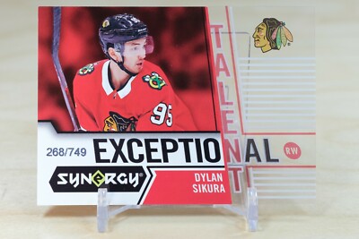 2018-19 Upper Deck Synergy Exceptional Talent Dylan Sikura /749 #ET-14 Rookie