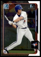 2015 Bowman Chrome Carl Wise Toronto Blue Jays #139