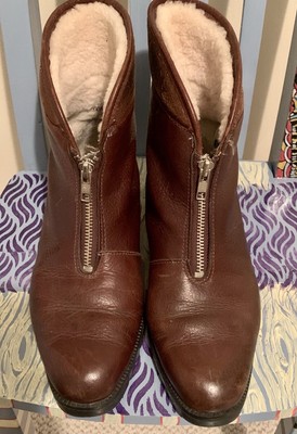 brown booties canada