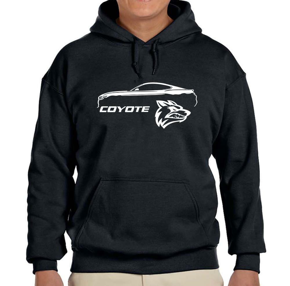 2015-18 Ford Mustang GT 5.0 Coupe COYOTE Classic Design Hoodie Sweatshirt NEW