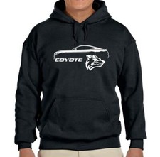 2015-18 Ford Mustang GT 5.0 Coupe COYOTE Classic Design Hoodie Sweatshirt NEW