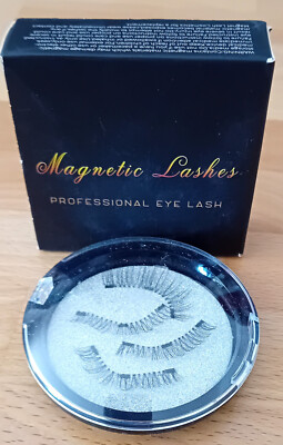 Magnetic Lashes Professional Eye Lash schwarz Style 52HB3 4 Stück NEU