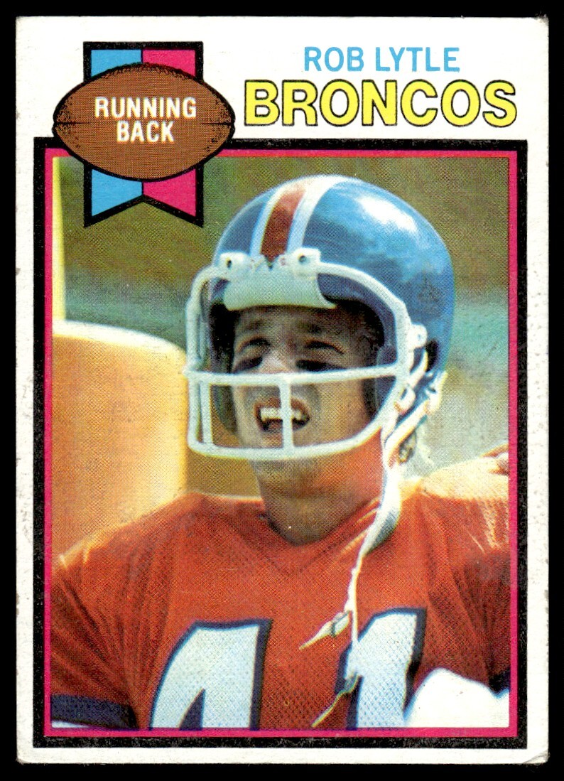 1979 Topps Rob Lytle Denver Broncos #384