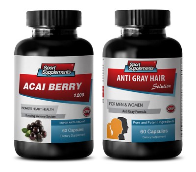 wellness formula supplement - ACAIBERRY-ANTI-GREYHAIR COMBO 2B - zinc drops