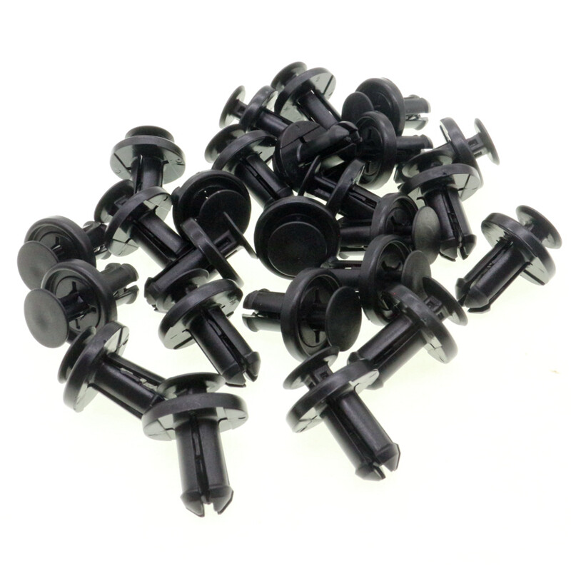 25Pcs 7586706030 Fit Toyota Lexus Exterior Rocker Moulding Clips