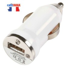 Chargeur Voiture Allume Cigare USB - Adaptateur - iPhone Apple Samsung etc.
