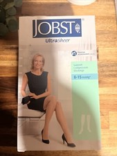 Lot Of 3 jobst Mild compression socks 8-15 Leg Women New Beige