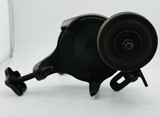 Large Vintage Manual Hand Grinder Axe Crank Bench Clamp Unbranded 10lbs