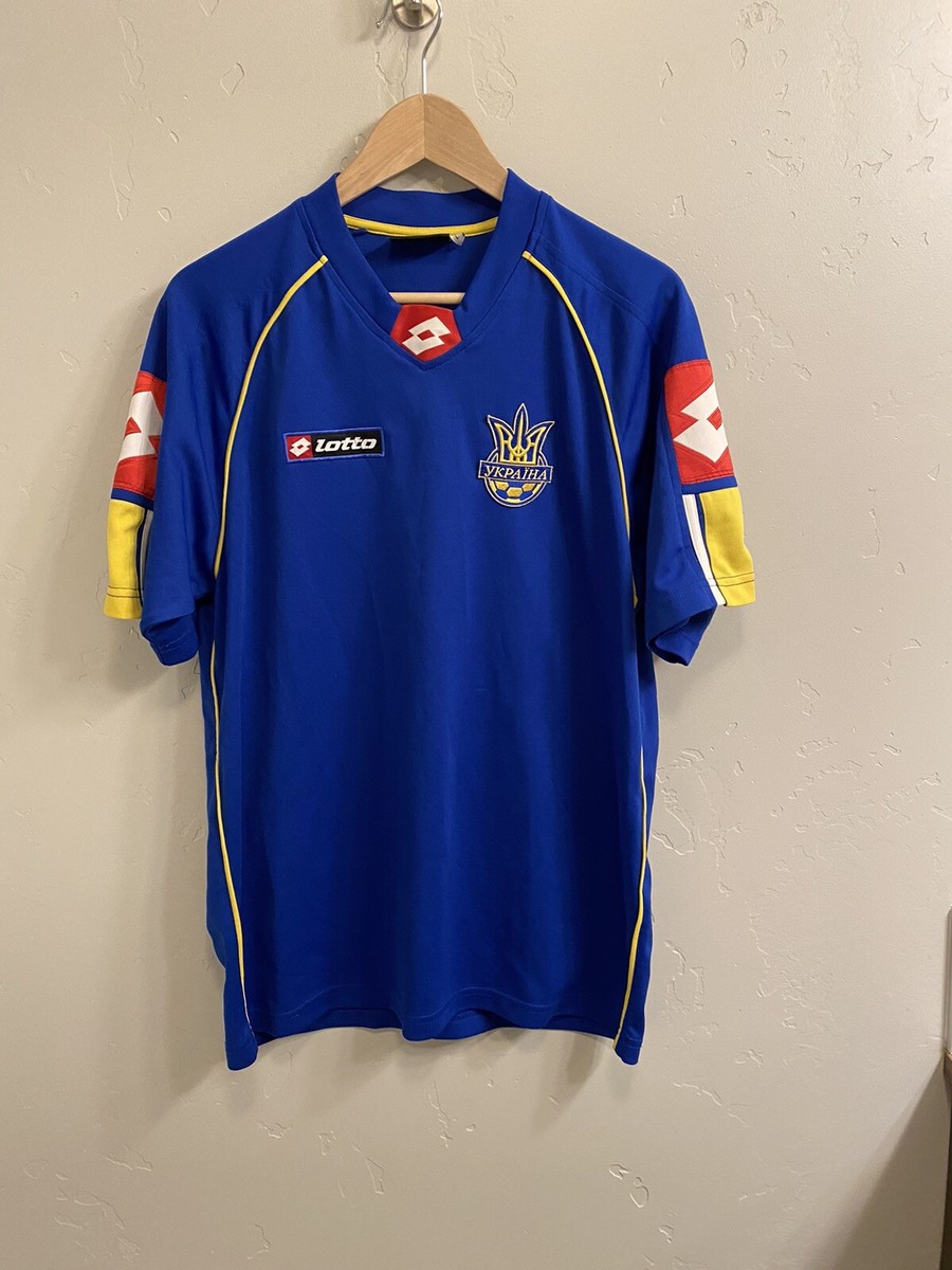ウクライナ　ユニフォーム　Lotto LOTTO UKRAINE 2006 HOME JERSEY - Soccer Plus