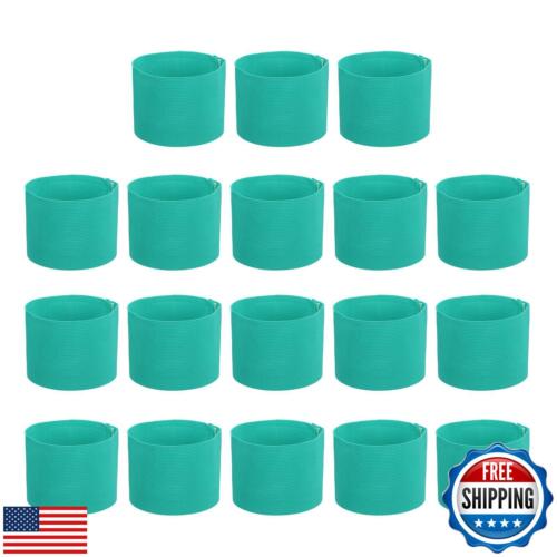 PATIKIL Soccer Captain Armband, 18 Pcs Captain Arm Bands for Soccer Elastic C