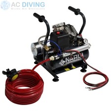 Nardi Diving Hookah / Compressor. Extreme 12v with Hose  Regulator 260lpm
