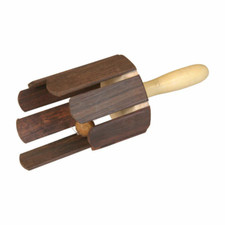 Stir Drum with Handle and Ball Resonant Wooden Bars