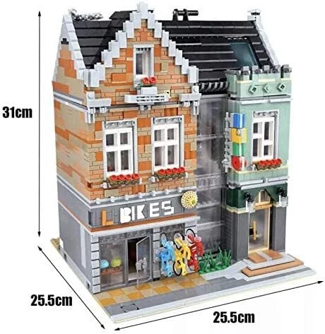 The Bike Shop Building Blocks Set | General Jim's Toys & Bricks | GJ-OTBS - Image 4 of 4