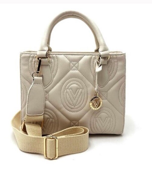 Valentino Orlandi Convertible Small Tote bag/crossbody Light Taupe
