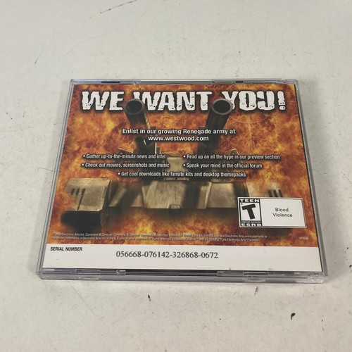 Command & Conquer Renegade PC Game 2002 Made for Windows XP Westwood EA Games - Picture 15 of 19