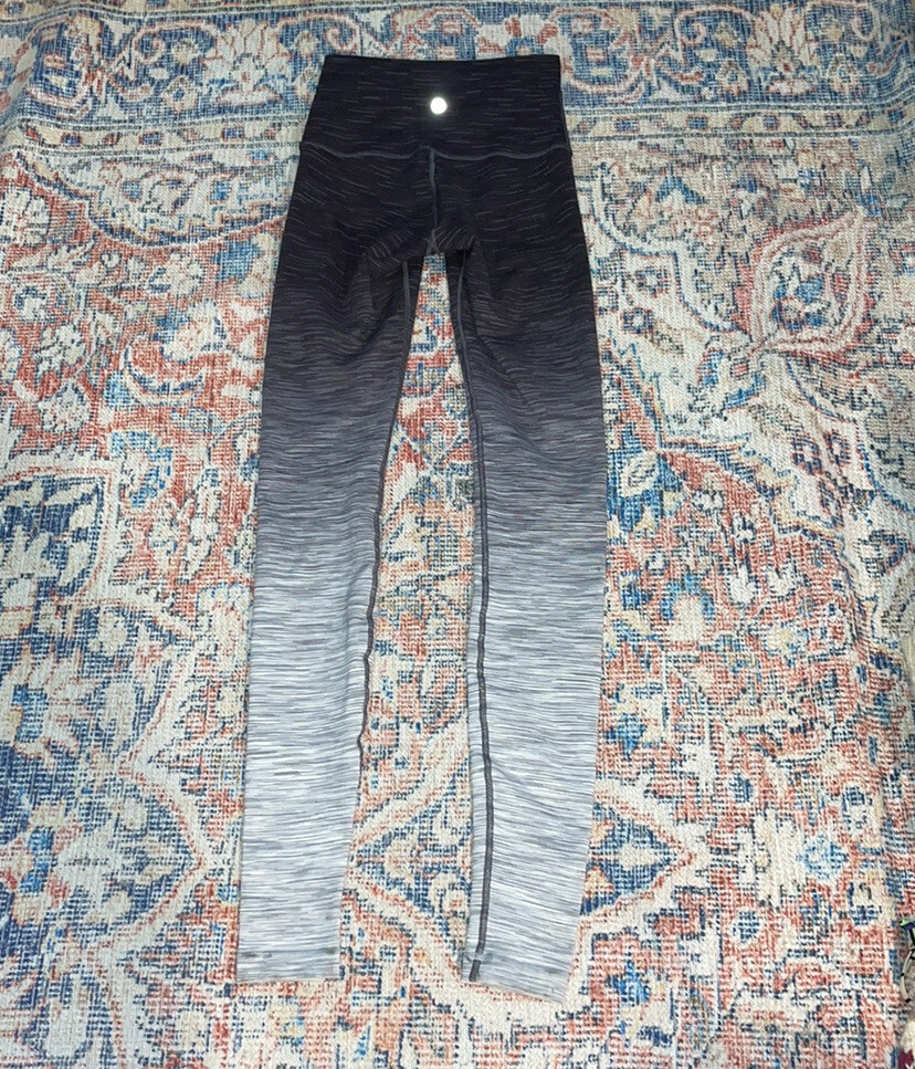 Lululemon Wunder Under High Rise Tight Ombre Melange 31” SZ EUC