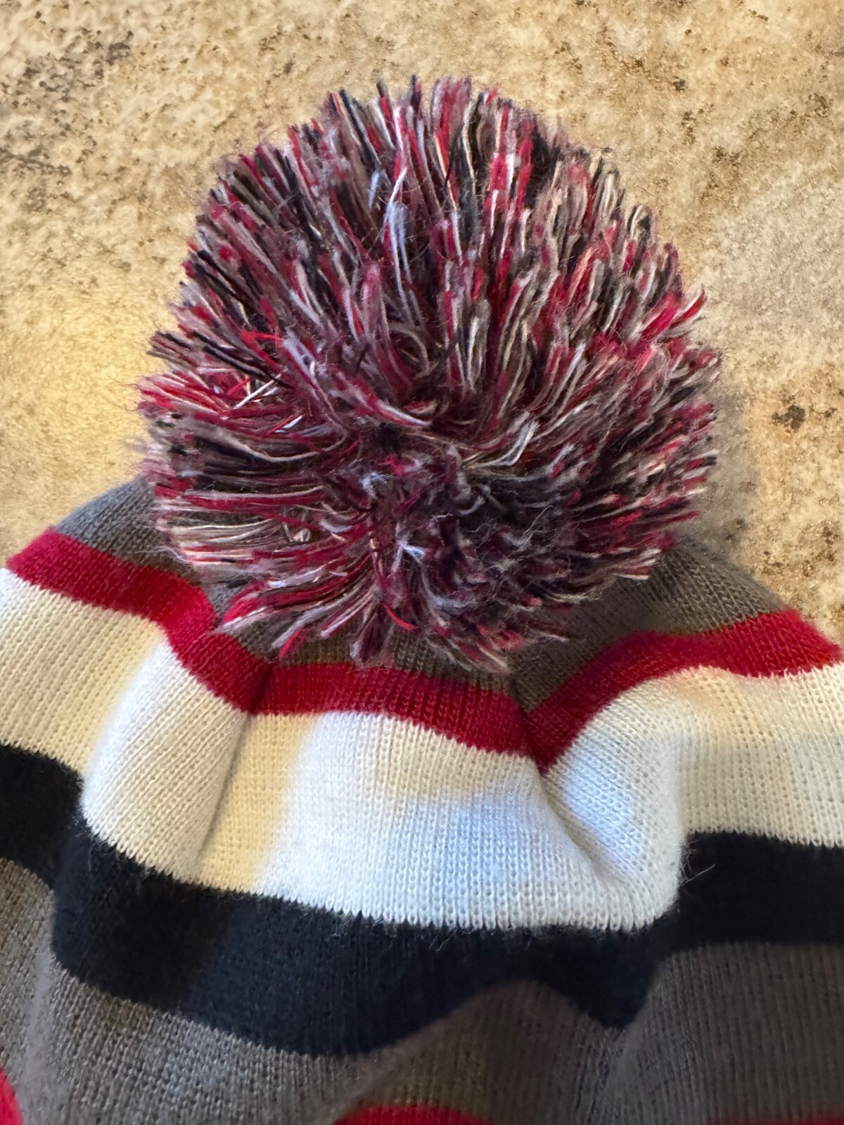 Cappello Berretto Invernale Merrell Outdoor Ski Camp Stripe Pom Beanie