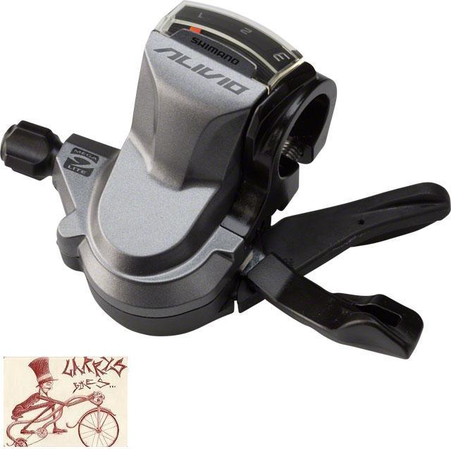 alivio 9 speed shifter
