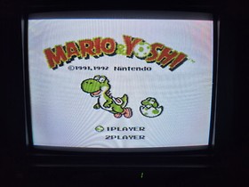 Mario & Yoshi - Nintendo NES - FAH - Completo