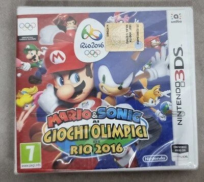Mario & Sonic Bei Den Olympischen Spielen In Rio 2016 ITA Nintendo 3Ds Neu - Bild 1 von 4