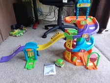 vtech toot toot parking tower