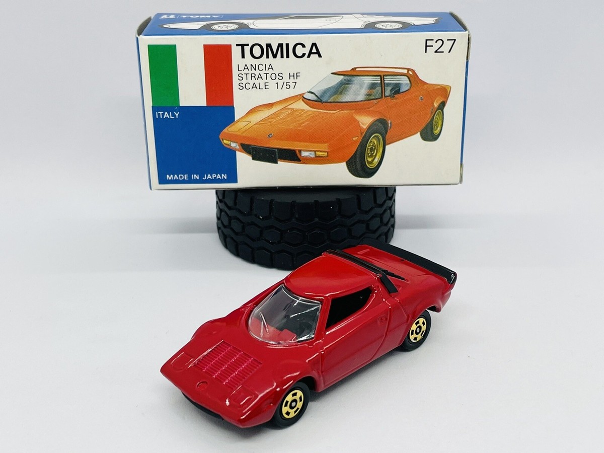 Tomica Tomy F27-1 Lancia Stratos HF - Made In Japan | eBay