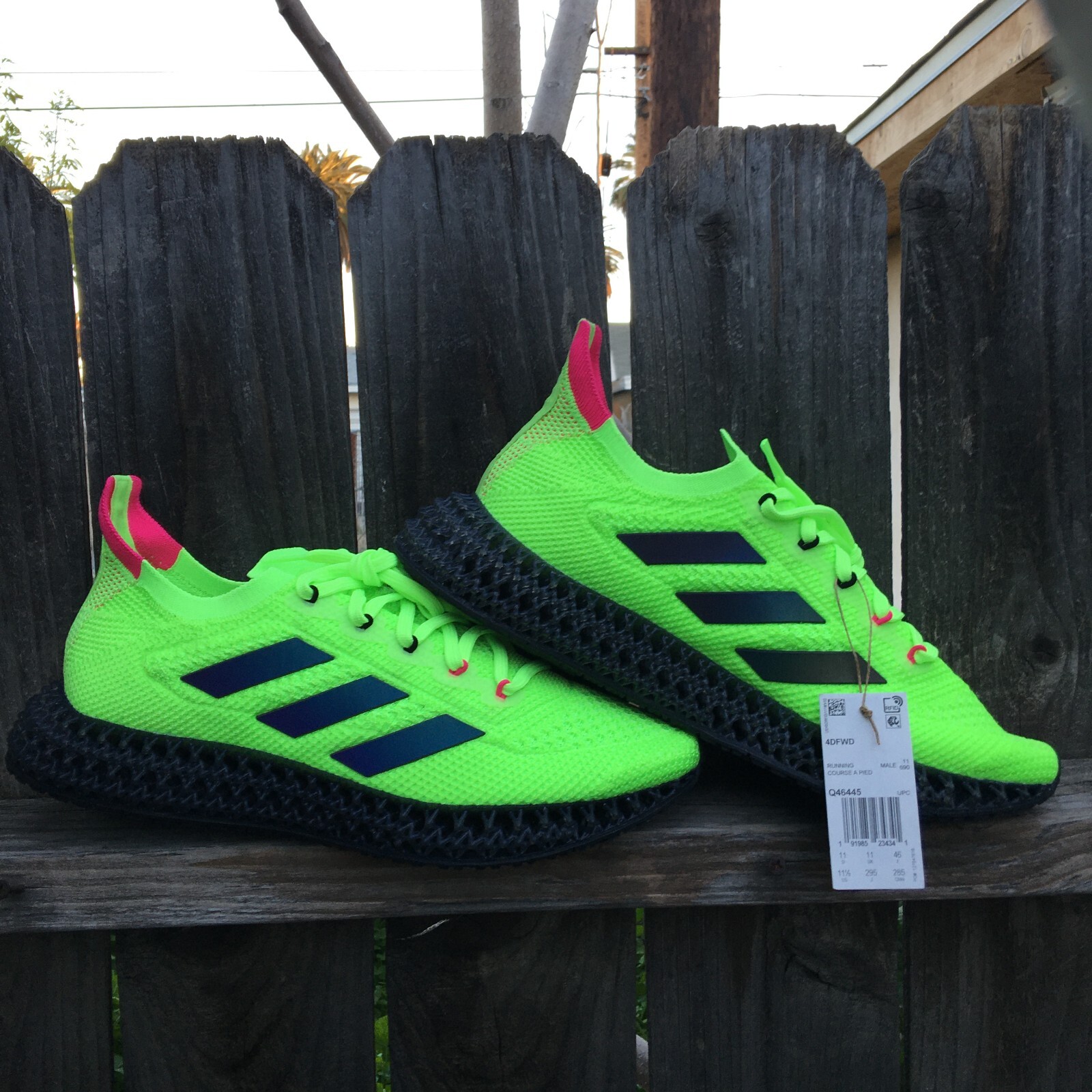 Size 11.5 - adidas 4DFWD Signal Green 2021 for sale online | eBay