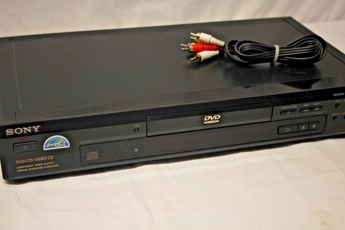 3そ2▽美品 高級 SONY ソニー CD/DVDプレーヤー《DVP-S707D》