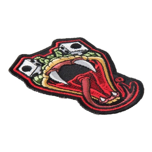 Dice Eyed Snake Craps Patch, Casino Gambling Patches - Picture 2 of 4