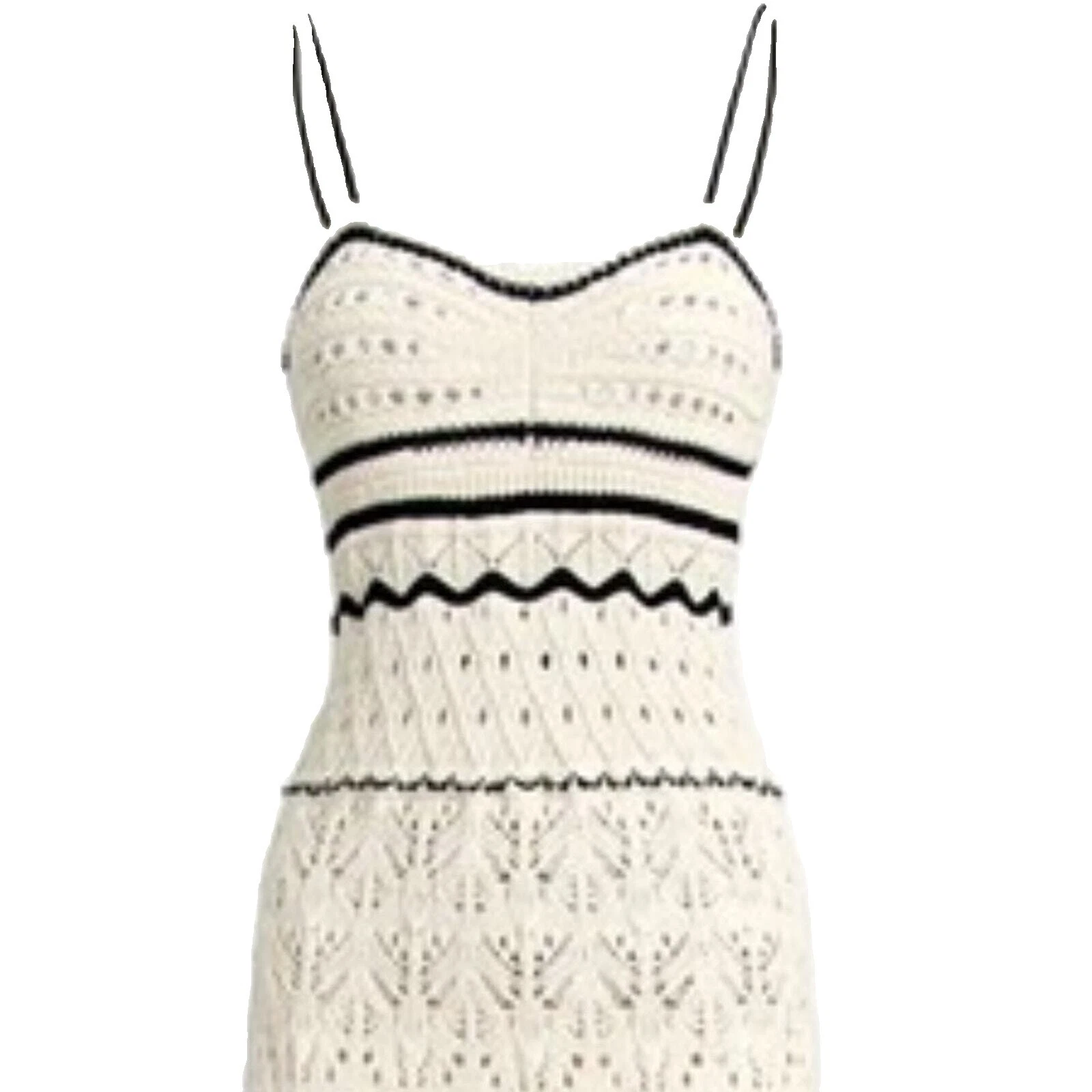 Vestidos femininos Crochê Branco