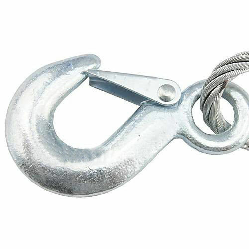 TrAdE Shop Traesio - Corda Traino Nastro Tensore Rimorchio Cavo Fune Max 1tonnellate Ganci Auto Moto 6768171 - Foto 7