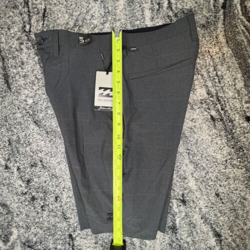 Billabong Crossfire X Stripe Hybrid Shorts Mens 30 Submersibles Stretch Gray ALT - Picture 8 of 11