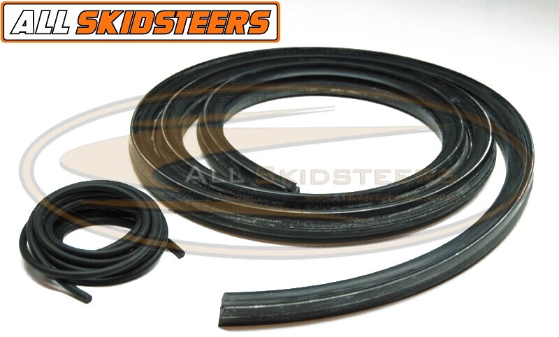 For Bobcat Front Door Glass Seal Cord S100 S130 S150 S160 S175 S185 S205 Skid