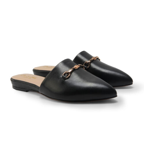 Scarpe sandalo Dor & Belle Belle originali pelle di agnello mulo piatto in pelle - Foto 2 di 16