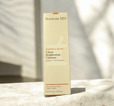 Perricone MD Vitamin C Ester Citrus Brightening Cleanser Face Wash 6 oz New